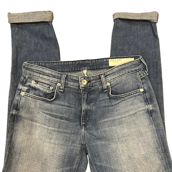 Rag & Bone Dre Low Rise Slim Boyfriend Jeans | Size 27 - Picture 1 of 8